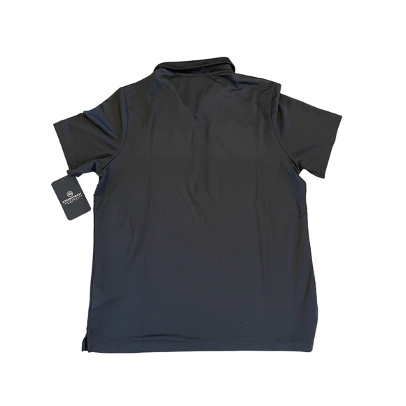 Stormtech Women's Black Stripe Performance H2X Vuse Arrow McLaren Med Polo Shirt - Picture 6 of 6